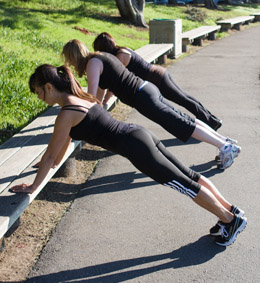 Outdoor Fitness - Push Ups